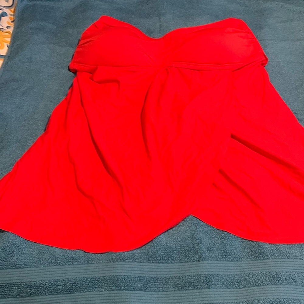 Red Swim Top